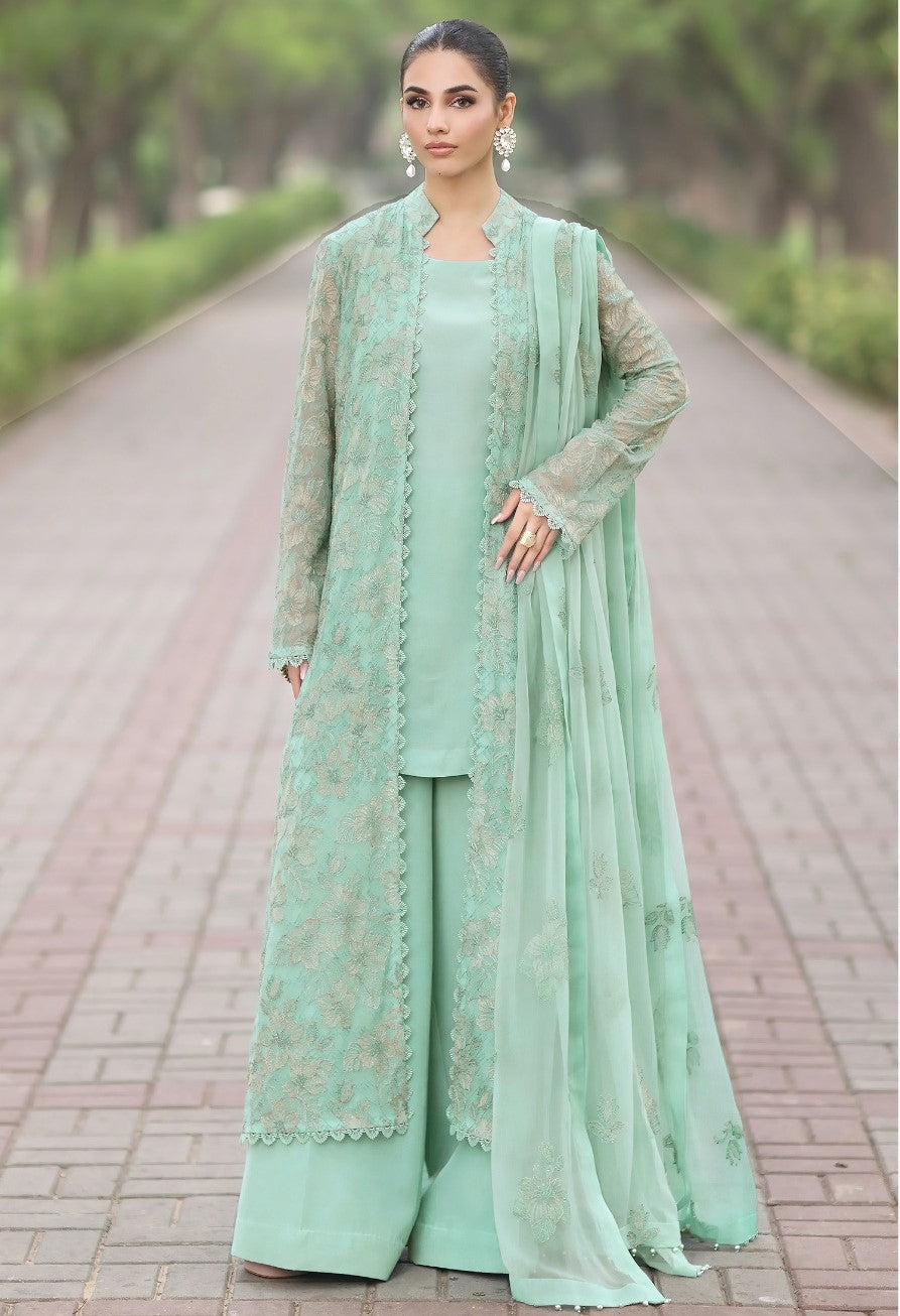BAREEZE / LAWN 3 PC FULL HEAVY EMB SUIT FOR SUMMER 2026 AND EID 2K26